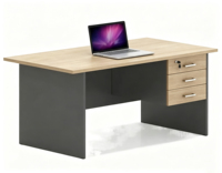 Meilleure Vente : Bureau de Travail Modulaire Tout-en-un Moderne avec Armoire Verrouillable Indépendante, Support de CPU Roulant, Montage Facile, Table en Bois