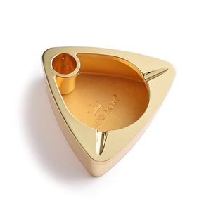 Cenicero Triangular de Aleación de Zinc para Hotel, Kit de Accesorios para Fumar con Logotipo Grabado Personalizado, Venta al por Mayor de Souvenirs - Product Image 2