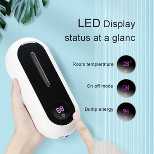 Dispensador automático de jabón de espuma eléctrico recargable, dispensador de jabón sin contacto con sensor automático para montaje en pared, para cocina y baño - Product Image 5