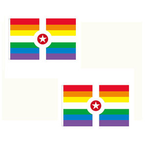 Venta al por mayor Lgbtq lesbiana homosexual bisexual bandera del arco iris pansexualidad transgénero Lgbt bandera del orgullo gay - Product Image 6