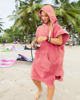 Poncho de surf en microfibre à séchage rapide, motif personnalisable, léger, sans sable, avec logo, pour enfants et adultes