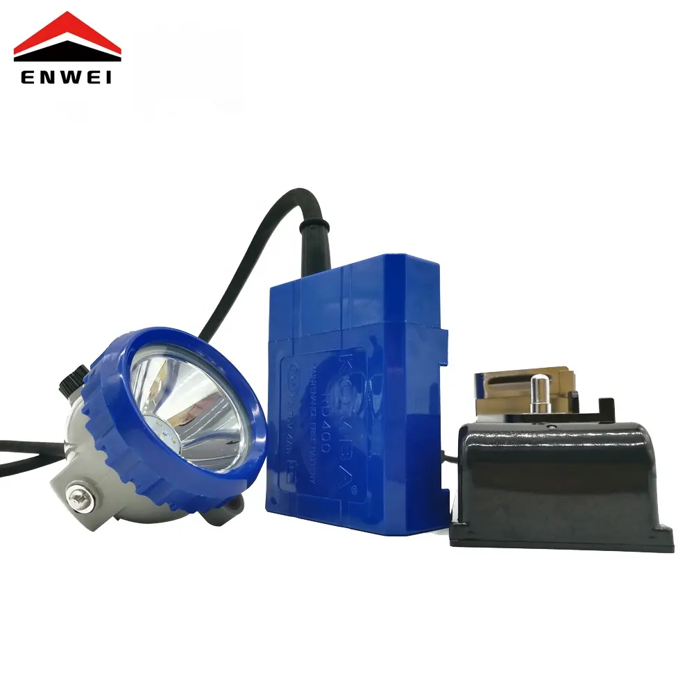 Portable LED miner's RD400 lamp with battery charger LED coal mining light