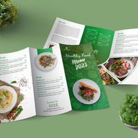 A5 Service d'impression offset de papier et de carton pour la conception numérique de dépliants Dépliants Dépliants Brochures Étiquettes volantes Dépliants d'imprimante