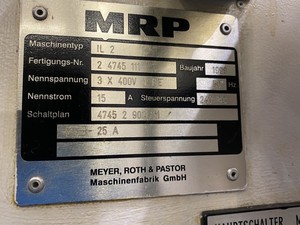 Machine à enrouler <span class=keywords><strong>les</strong></span> tubes Mrp + Gsw Il 2 avec dérouleur Lhm 750/1000 - Product Image 6