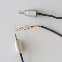 Encodeur incrémental à arbre plein, étanche IP66, miniature, DC3.3V/5V, détection de position pour automatisation industrielle, haute fiabilité