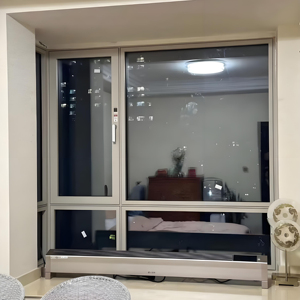 Cửa sổ hình ảnh bằng nhôm cách âm cho các căn hộ cao tầng, một cửa sổ cố định với một khung bên có thể hoạt động tích hợp - Product Image 5