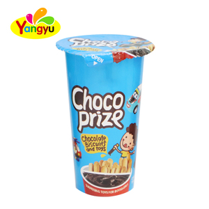 Fabrikpreis Köstliche Schokoladencreme und Keks-Sticks Geschenkbecher - Product Image 5