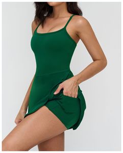 Robes pour femmes en gros : Robe à bretelles respirante effet seconde peau, <span class=keywords><strong>tenue</strong></span> décontractée ajustée pour le sport, la course et le <span class=keywords><strong>tennis</strong></span> - Product Image 5