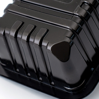 Boîtes d'emballage en plastique jetables Xinbang PP/PET, peuvent être imprimées avec des logos et chauffées au micro-ondes pour les produits carnés.