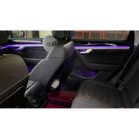 Éclairage d'ambiance LED pour Volkswagen VW Touareg 2019-2022, amélioration de l'éclairage intérieur de la voiture, accessoires de voiture, bande décorative