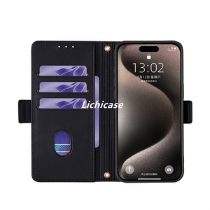 Lichicase ฝาครอบป้องกันหนัง PU สำหรับ Motorola g Play 2025 g เคสโทรศัพท์ฝาพับแม่เหล็ก2025 - Product Image 4