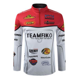 قميص صيد رجالي بأكمام طويلة قابل للتخصيص من مادة البوليستر للبالغين ، سريع الجفاف وجيد التهوية ومقاوم للماء - Product Image 2