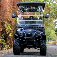 Voiturette de golf électrique HDK D5 Series Maverick 48V certifiée CE, expérience client premium et transport polyvalent, 6 places