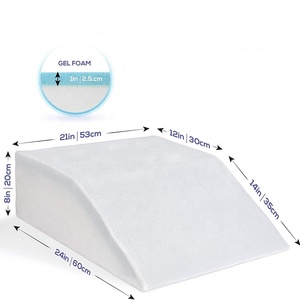 Làm Mát Thoải Mái Nêm Gối Chân Đầu Gối Cushion Memory <span class=keywords><strong>Foam</strong></span> Gối - Product Image 3