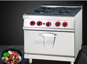 Kitlalong équipement de cuisine commerciale équipement de cuisson au gaz cuisinière à gaz avec 8 huit brûleurs et four cuisinière à gaz - Product Image 3