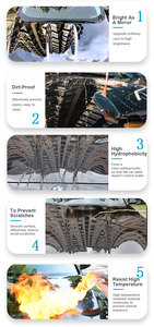 De aerosol Nano cerámica hidrofóbica de grafeno revestimiento de vidrio para coche - Product Image 5