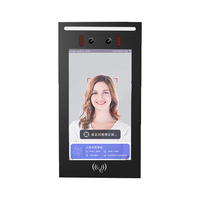Terminal de reconocimiento facial Android AI con tarjeta Control de acceso de asistencia de huellas dactilares a través de SDK API compatible con OEM y ODM