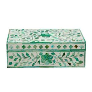 Cajas de Joyería de Viaje al por Mayor, Caja de Joyería de Madera con Incrustaciones de Hueso para Pulseras, Pendientes, Collares y Anillos - Product Image 6