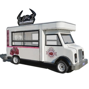Witte, hoogwaardige mobiele foodtrailer, ijscowagen, hotdogkar, elektrische foodtruck - Product Image 1