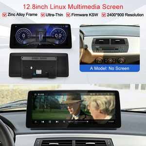 STWEI 2026 Nouveau Système Linux Slim 12,8 pouces Résolution 2400x900 Pour BMW Z4 E89 Lecteur Auto Sans Fil CarPlay KSW - Product Image 5