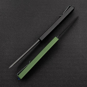 FatDragon Nouveau couteau utilitaire Warrior EDC en acier Damas, couteau d'extérieur pour la défense personnelle, fonction de coupe de papier, personnalisable OEM - Product Image 5