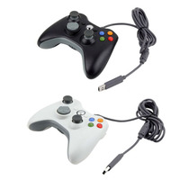 Manette de jeu filaire USB avec moteur de vibration ABS pour console Xbox 360, remplacement de la manette de jeu Xbox 360