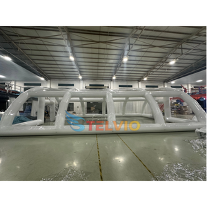 Dôme de piscine <span class=keywords><strong>gonflable</strong></span> transparent et hermétique pour l'extérieur, abri de piscine pour l'hiver - Product Image 2