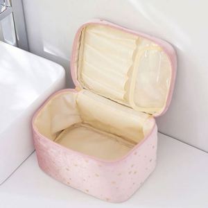 Bolsa de Maquillaje Multifuncional de Lujo, Impermeable, de Terciopelo, para Viaje, Estuche de Cosméticos para Mujer - Product Image 3