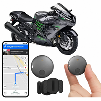 Traceur GPS en plastique certifié MFi avec batterie remplaçable et navigation GPS, compatible avec la fonction Localiser (Find My) pour clés, voitures et motos