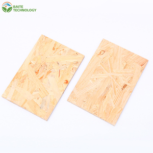 แผ่น OSB ไม้สนเคลือบวีเนียร์ รุ่น E2 ทันสมัยจากโรงงาน หนา 8 มม./11 มม./14 มม./17 มม. คุณภาพชั้นหนึ่ง ป้องกันการกัดกร่อน เป็นมิตรต่อสิ่งแวดล้อม - Product Image 1