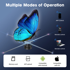 Shuntai hai mặt quảng cáo ngoài trời dấu hiệu 3D Hologram hộp đèn với khung nhôm dễ dàng treo cài đặt Vòng dấu hiệu tròn - Product Image 3