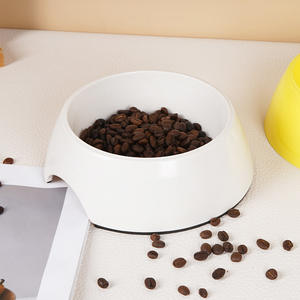 Personalizado Anti Spill Dog e Cat Food Water Bowl Portátil Estilo Sólido Fibra de Bambu Antiderrapante <span class=keywords><strong>Pet</strong></span> Bowl para Viagem para Alimentação Diária - Product Image 4