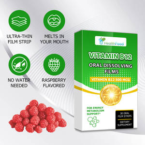 Películas Orales Disolubles de Vitamina B12 al por Mayor con Vitamina B12 para Apoyar el Metabolismo Energético - Product Image 3