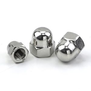 Tuercas hexagonales de acero inoxidable 304 con rosca inversa, tuercas de capuchón hexagonal con rosca izquierda M6 M12 M16 M20 para pernos - Product Image 5