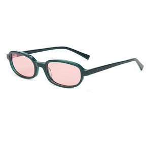 Lunettes de soleil ovales à monture intégrale en écaille de tortue, protection anti-lumière bleue, unisexe, pour adultes, protection solaire, style léger - Product Image 3