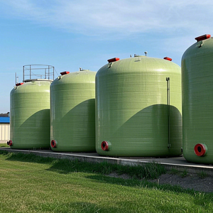 Plastique renforcé de fibres de verre 220V (FRP) résistant à la corrosion pour le réservoir de stockage horizontal de sel et d'acide élevé - Product Image 2