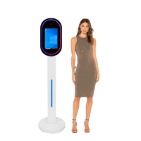Mini photomaton de luxe pliable à led pour mariage, magique, automatique et interactif