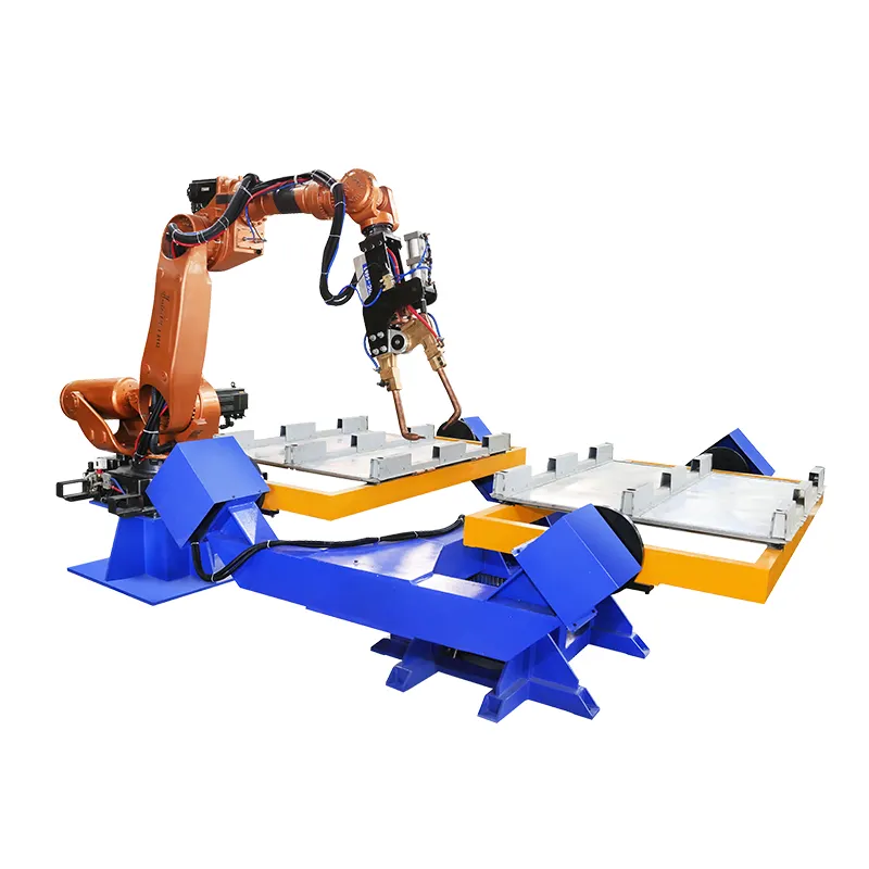 Hwashi 165Kg Heavy Duty Spot Welding Robot dengan C Jenis dan Tipe X Welding Gun