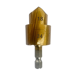 Juego de brocas escalonadas de acero de alta velocidad con vástago hexagonal de 20/25/32 mm para plástico y materiales de diferentes calibres - Product Image 4