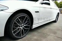 Jante de voiture Mingyue Flow Forming noire usinée pour BMW Série 3 E46, Série 5 E90, F30, 18, 19, 20 pouces, entraxe 5x120, décalée