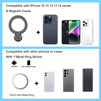 Support magnétique N52 puissant pour voiture avec rotule articulée de 17 mm/0,67 pouce, version 2026 améliorée en usine, pour iPhone 17 16 15 14