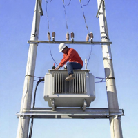 Transformador de Distribución para Exteriores de Primera Calidad, 11kv, 800kva, 50/60hz, Monofásico/Trifásico, Sumergido en Aceite, para Obras de Construcción