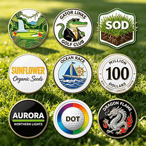 Golf Ball Marker Cute Golf Poker