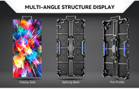 Écran géant LED étanche pour location de scène, panneau mural vidéo pour concert, prix compétitif, écran LED extérieur P3.91 à louer