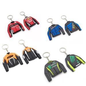 Porte-clés en caoutchouc souple en PVC à thème moto, personnalisable avec logo, vente en gros - Product Image 1