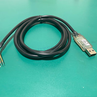 Kabel Konverter USB UART FTDI YT-TTL-232RG-VSW3V3-WE Berkualitas Tinggi 2026 Baru, Dilindungi Jalinan PVC, untuk Pemindai Barcode/Printer/Kamera