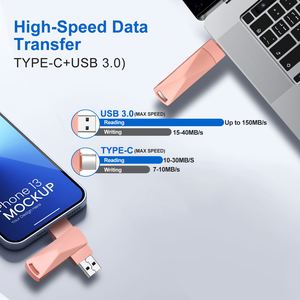 Clé USB Métallique Rotative Type-C à Clip, Grande Capacité, Portable et Compacte, Personnalisable avec Logo – Offre Spéciale - Product Image 3