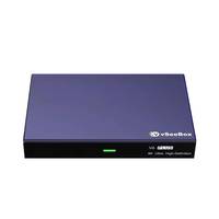 Boîtier TV Android 15 8K WiFi6 Quad Core VSeeBox V6 Plus Lecteur multimédia intelligent pour le divertissement à domicile