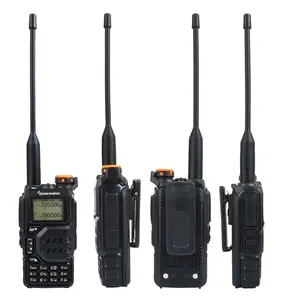 Walkie-talkie portátil con batería RM, Radio de dos vías, recepción, intercomunicador de segmento cruzado AM/FM