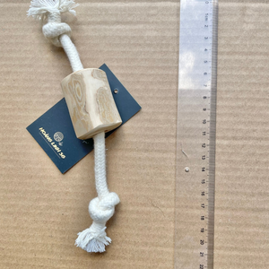 Jouets à mâcher écologiques pour chiens en bois de café, chanvre, corde de coton avec nettoyage naturel des dents, jouet interactif pour animaux de compagnie pour chiens en provenance du VIETNAM - Product Image 5